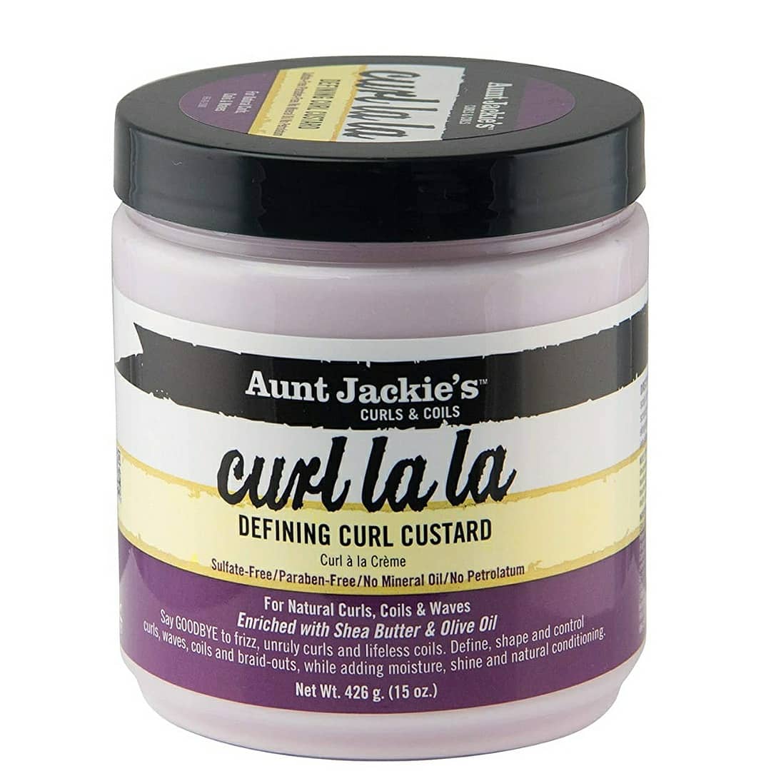 Aunt Jackie’s Curl La La, Lightweight Curl Defining Custard 15 Ounce Jar