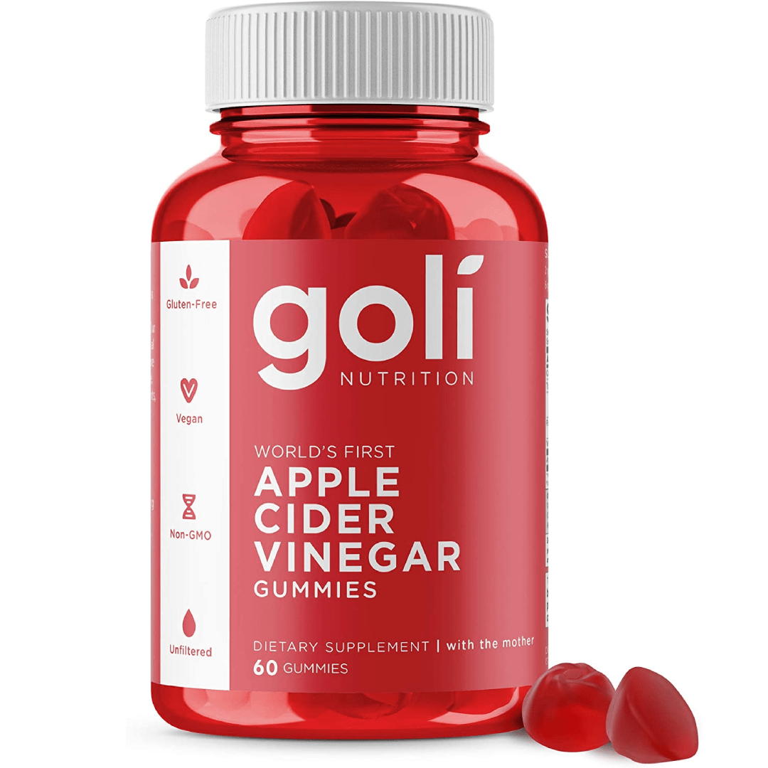 Apple Cider Vinegar Gummy Vitamins by Goli Nutrition Immunity & Detox