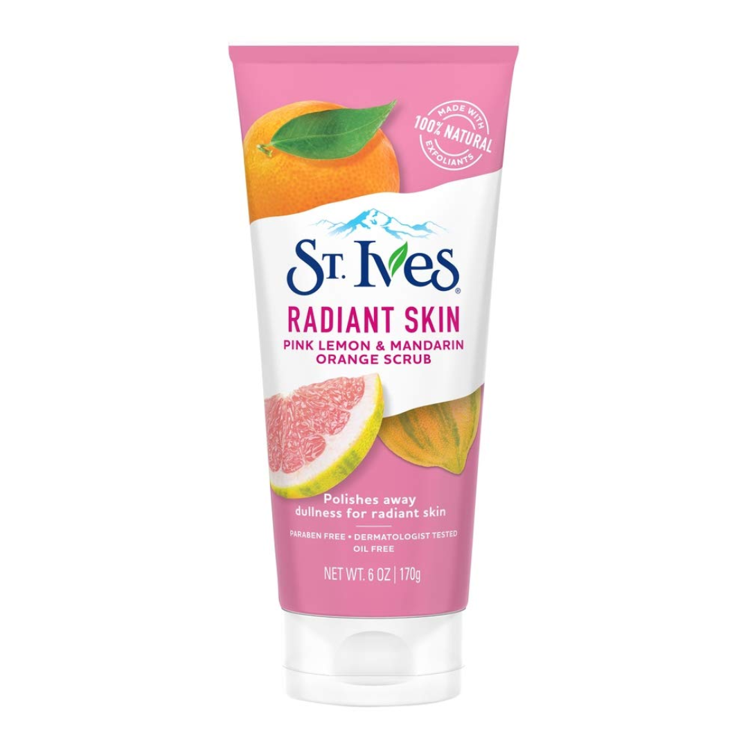 St Ives Scrub Even & Bright Pink Lemon & Mandarin Orange 170g